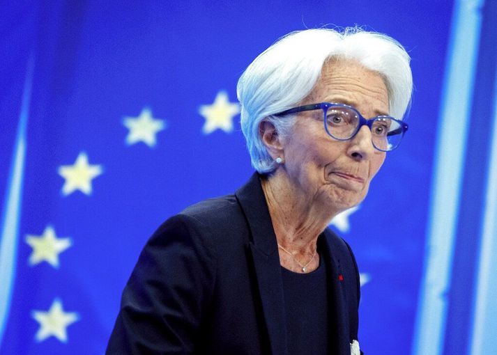Christine Lagarde er seðlabankastjóri Evrópu.
