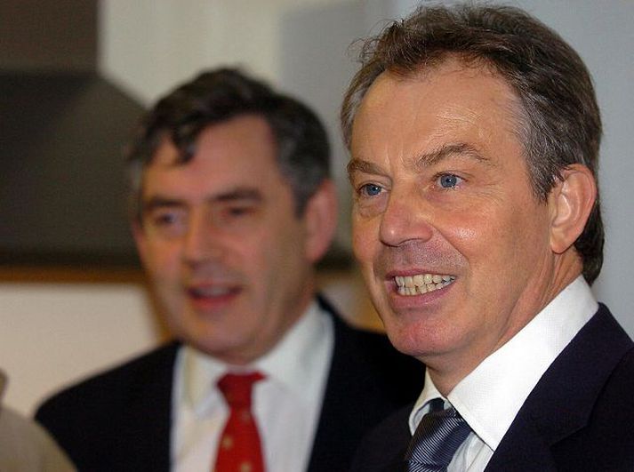 Vilja skera niður. Tony Blair og Gordon Brown vilja skera niður útgjöld ESB en tillagan hefur hlotið kaldar móttökur.