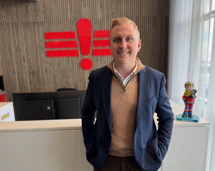 Sverrir Ingi Ólafsson, deildarstjóri öryggislausna hjá Öryggismiðstöðinni.