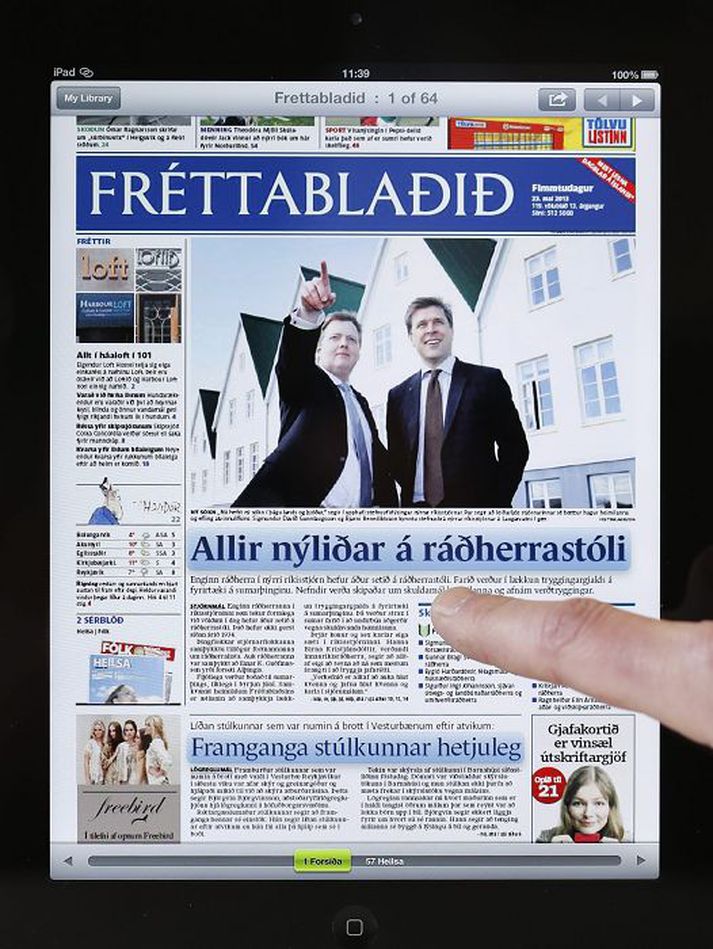 Notendur snjallsíma og spjaldtölva hafa tekið öppunum fyrir miðla 365 fagnandi og hafa sótt þau alls 75.000 sinnum.