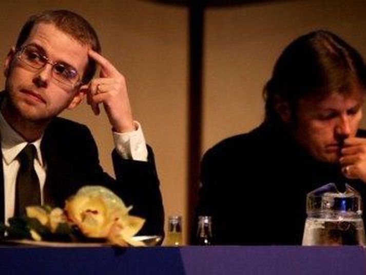 Jón Sigurðsson og Jón Ásgeir Jóhannesson.
