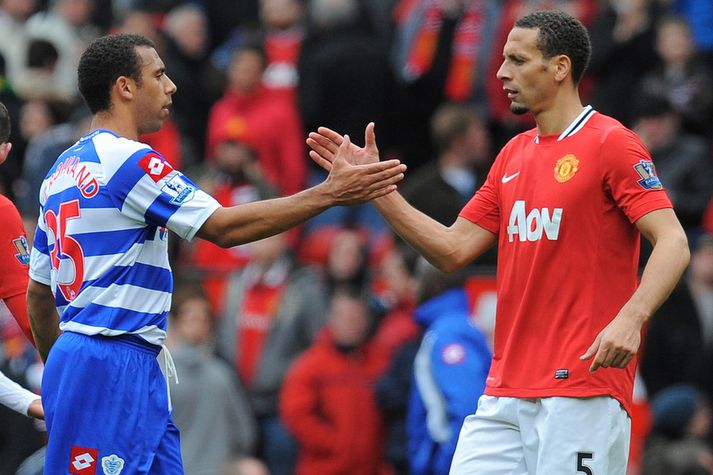 Anton og Rio Ferdinand.