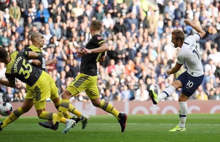 Kane skorar sigurmark Tottenham.