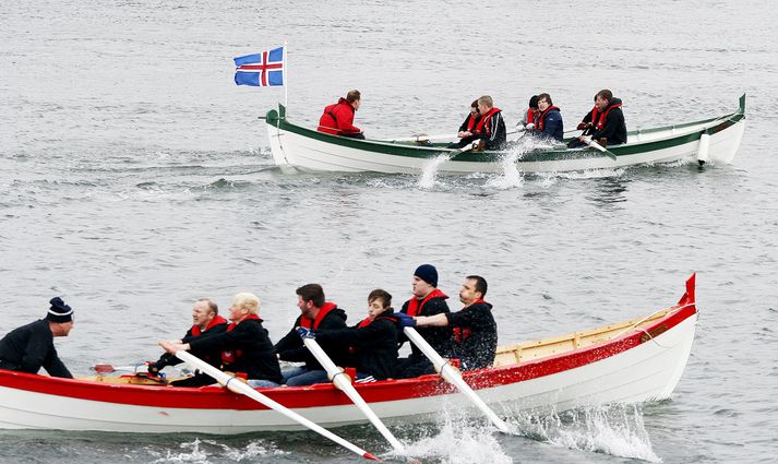 Fra hátíðahöldum á Sjómannadaginn