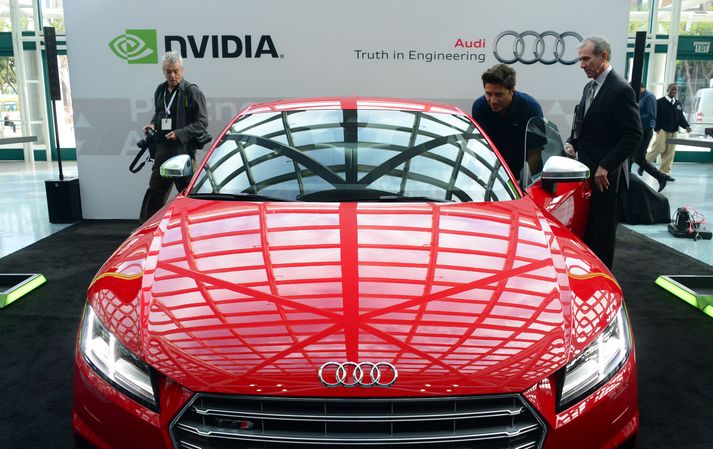 Audi útbúinn búnaði frá Nvidia.