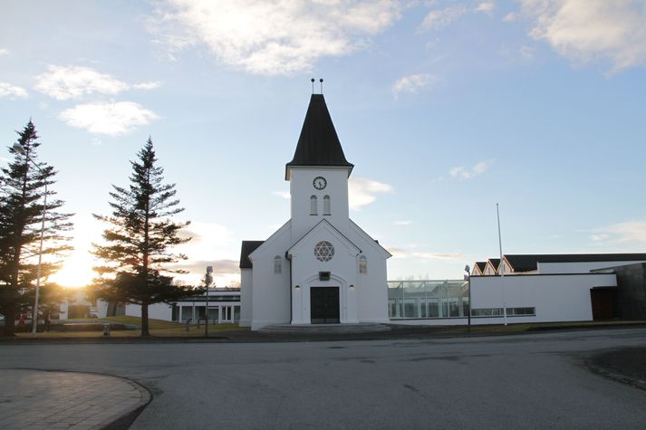 Séra Elínborg Gísladóttir leiðir samverustund fyrir Grindvíkinga seinna í dag.