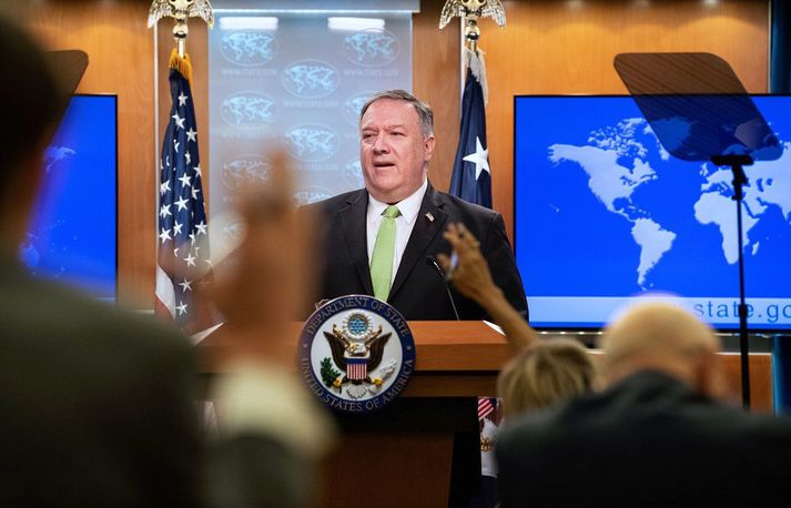 Mike Pompeo, utanríkisráðherra Bandaríkjanna.