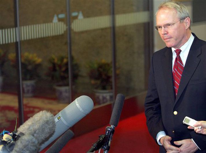 Christopher Hill er aðalsamningamaður Bandaríkjamanna í viðræðunum við Norður-Kóreu.