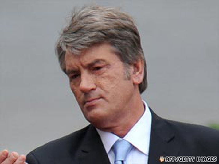 Viktor Yushenko, forseti Úkraínu.