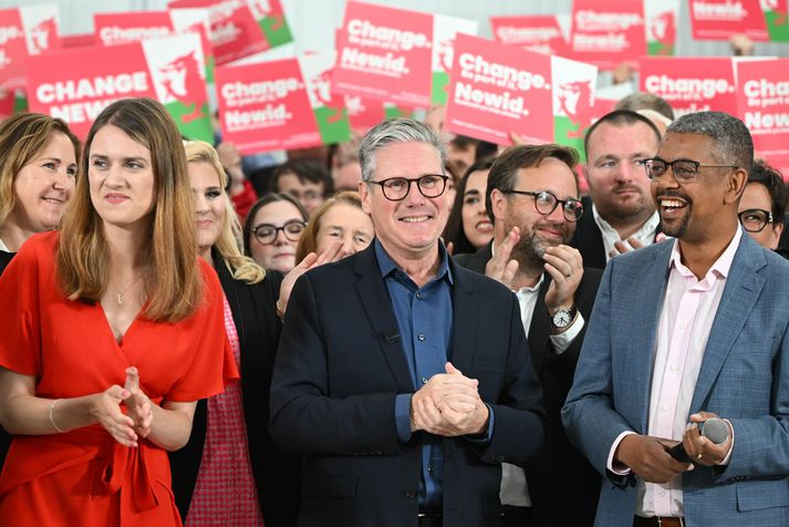 Keir Starmer er ótvíræður sigurvegari kosninganna og næsti forsætisráðherra Bretlands.