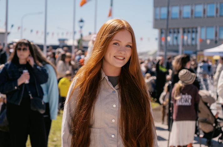 Guðný Sverrisdóttir var sigurvegari keppninnar í ár. 