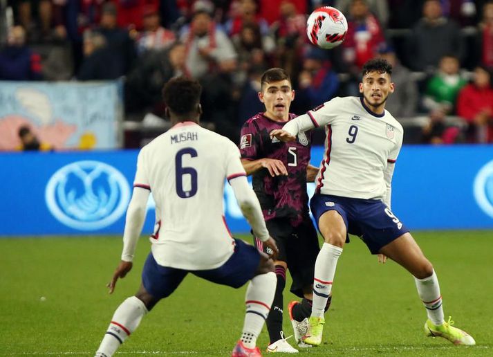 Ricardo Pepi (nr. 9) þykir gríðarlega mikið efni.