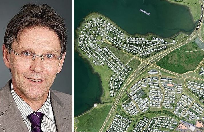 Gunnar Einarsson efast um að það sé leyfilegt að loka heilu hverfi í þéttbýli. Greint var frá því í gær að íbúar á Arnarnesi vilji loka hverfið af með hliði.