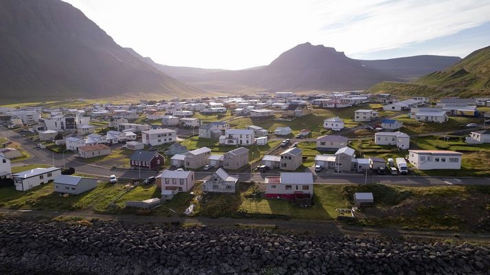 Frá Bolungarvík á Vestfjörðum.
