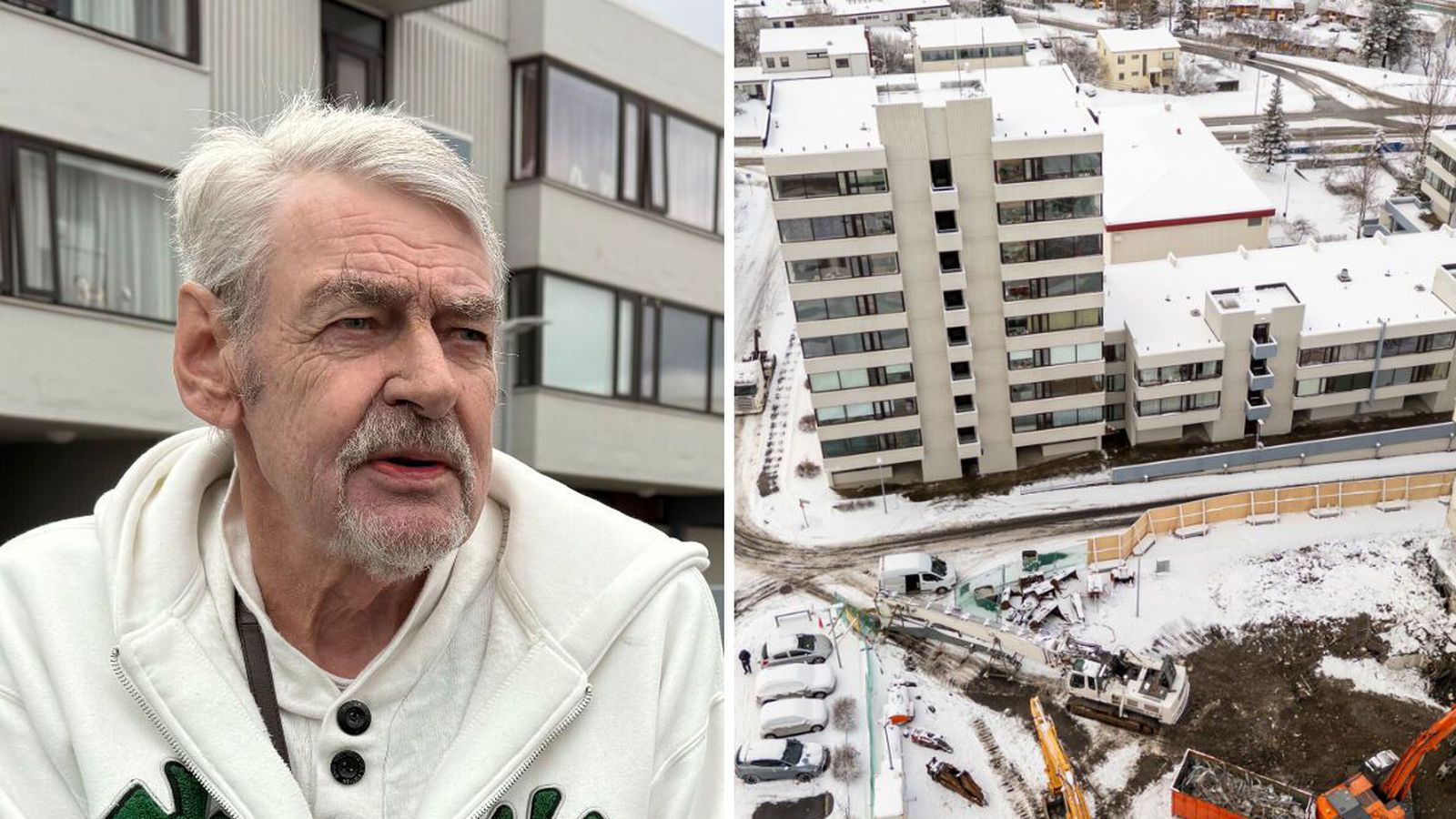 Gefst upp og flytur eftir sjö ára mót­mæli