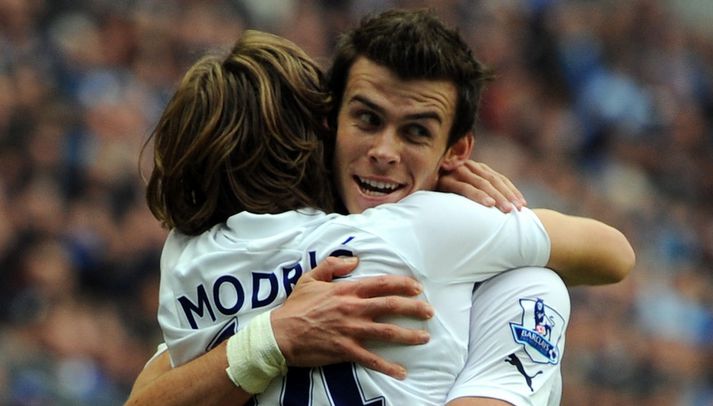 Gareth Bale og Luka Modric.