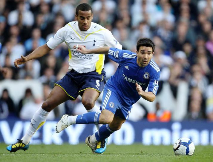 Tom Huddlestone og Deco í leiknum í dag.