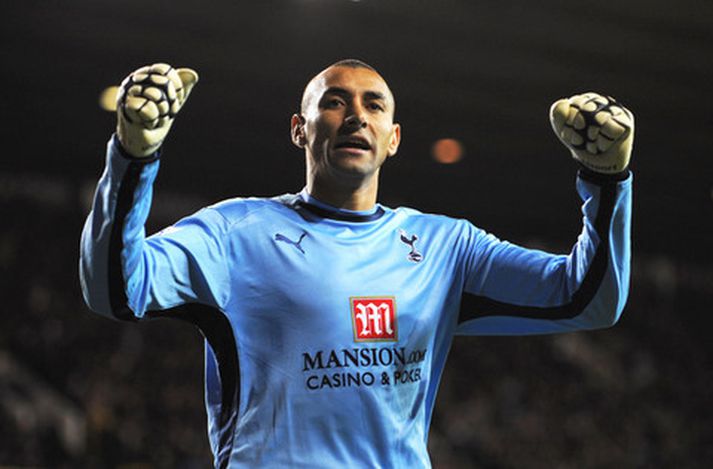 Heurelho Gomes í leik með Tottenham.