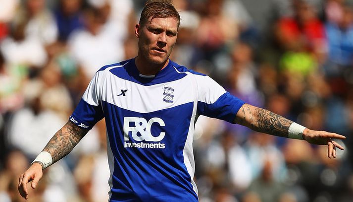 Garry O'Connor í leik með Birmingham í júlí árið 2010.