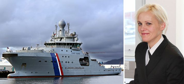 Hrafnhildur Brynja Stefánsdóttir, upplýsingafulltrúi Landhelgisgæslunnar, segir bilun í tækjabúnaði hafa valdið hávaðanum.