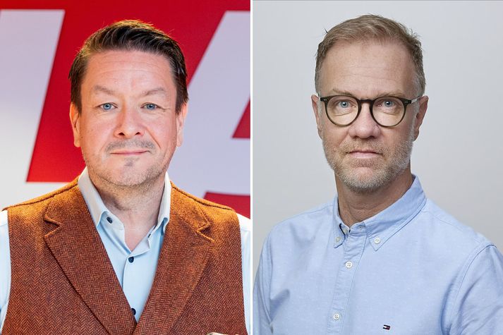 Birgir Jónsson, fráfarandi forstjóri PLAY og Einar Örn Ólafsson, forstjóri PLAY.  