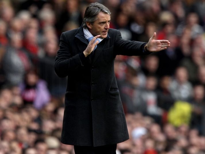 Roberto Mancini, stjóri Manchester City.