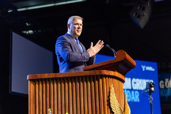 Bjarni Benediktsson kveður formannsembættið á sunnudaginn eftir langan tíma í forystu flokksins.