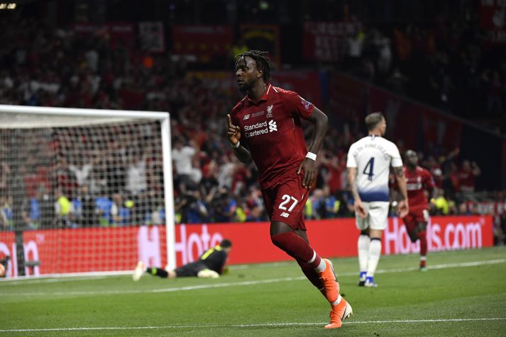 Origi skoraði annað mark Liverpool í úrslitum Meistaradeildarinnar