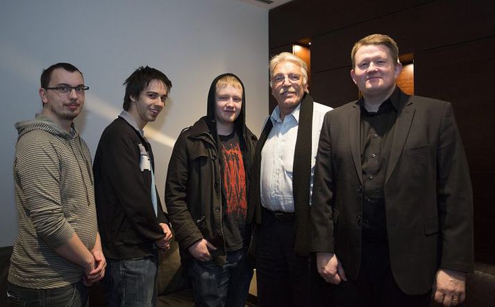 André Bachmann, Bjarni Þór Sigurðsson, Júlíus Geir Halldórsson, Jóhann Scotch Sveinsson og Elmar Snær Hannesson.