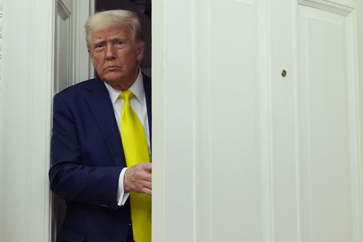Donald Trump, forseti Bandaríkjanna.