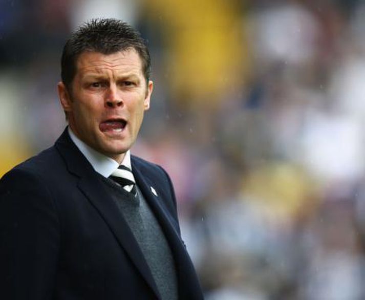 Steve Cotterill, stjóri Portsmouth.