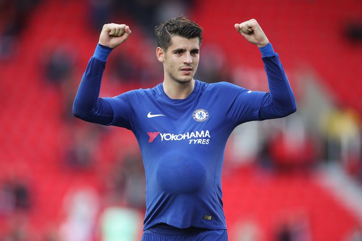 Álvaro Morata hefur skorað sex mörk í fyrstu sex deildarleikjum Chelsea á tímabilinu.