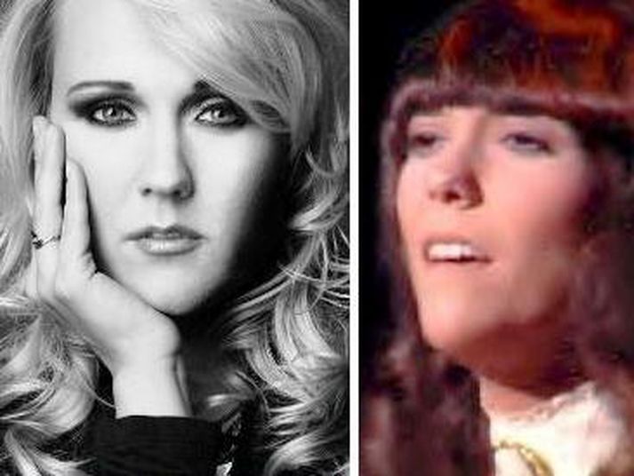 Regína Ósk og Karen Carpenter.