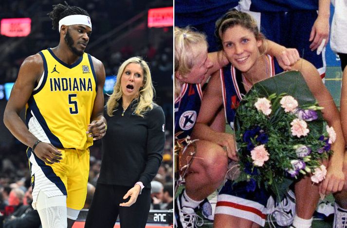 Jenny, sem varð Íslandsmeistari á sínum tíma með Keflavík, stendur nú í ströngu með liði Indiana Pacers í úrslitaeinvígi NBA deildarinnar. 