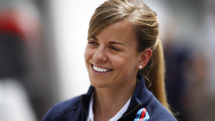 Susie Wolff er reynsluökumaður hjá Formúlu 1 liði Williams.