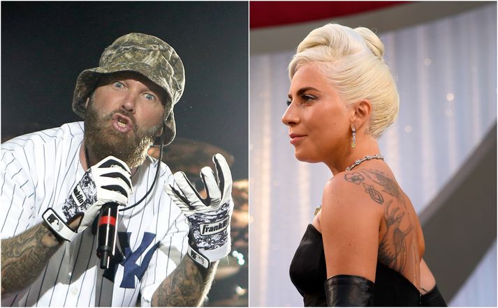 Þungarokkarinn Fred Durst stendur fyrir vikulegum djasskvöldum í Hollywood og mætti Lady Gaga síðastliðið fimmtudagskvöld.