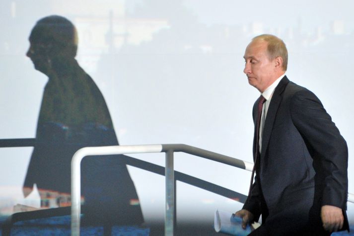 Vladimír Pútín Rússlandsforseti.