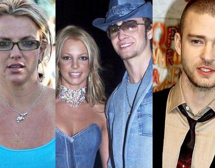 Britney Spears og Justin Timberlake.