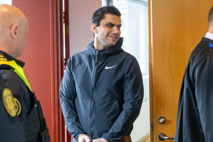 Mohamad Thor Jóhannesson í Héraðsdómi Reykjaness þegar mál á hendur honum var þingfest. Þá hét hann Mohamad Kourani.