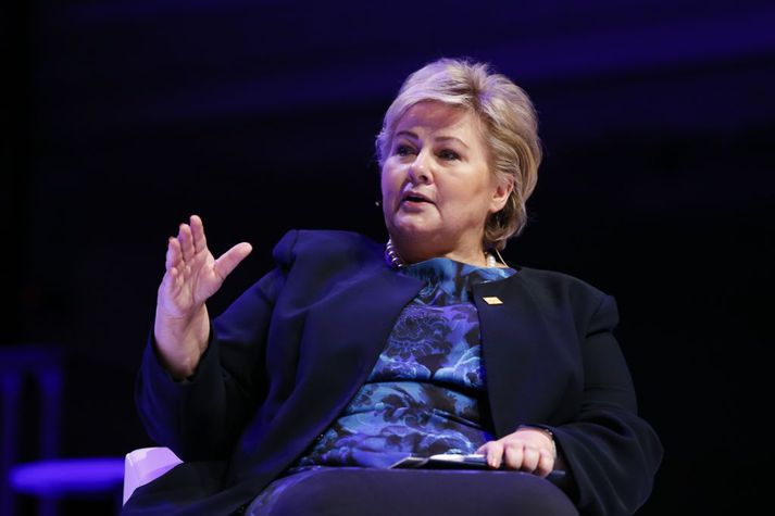 Erna Solberg, forsætisráðherra Noregs.