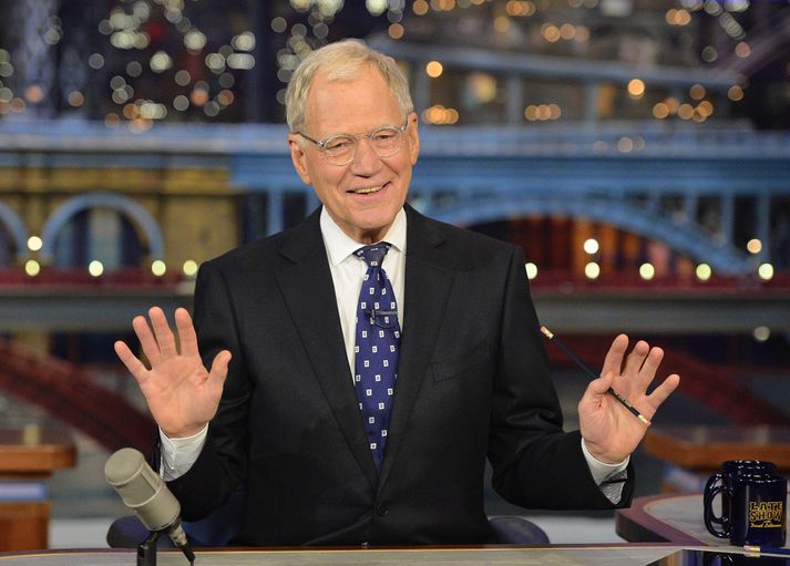 Letterman er einn vinsælasti þáttastjórnandi Bandaríkjanna.