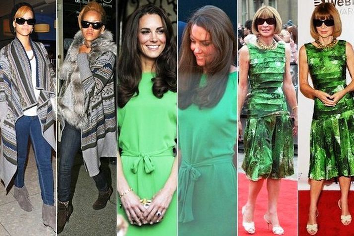 Rihanna, Kate Middleon og Anna Wintour.