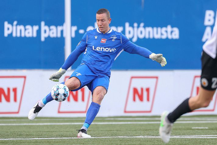 Hannes Þór Halldórsson átti gott tímabil með Val en liðið olli vonbrigðum.