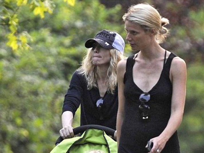 Madonna og Gwyneth Paltrow.