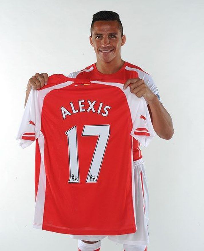 Alexis Sanchez mun leika í búningi Arsenal á næstu leiktíð.