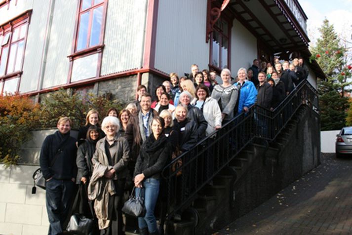 Nemendur í stjórnsýsluskólanum.