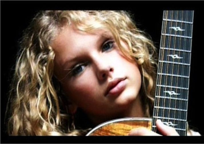 Taylor Swift er stór stjarna þrátt fyrir ungan aldur.