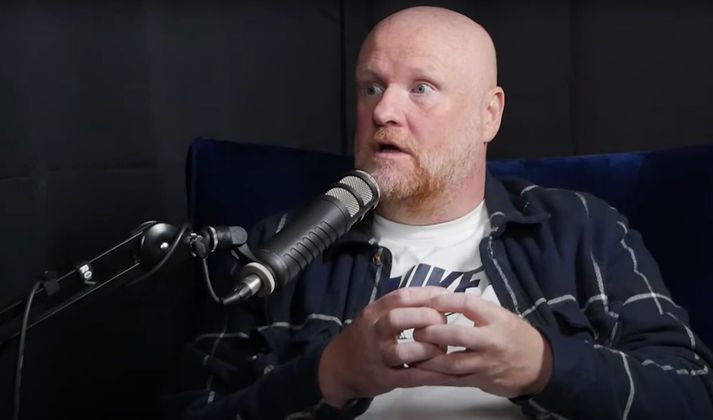 Hjálmar Örn Jóhannsson grínisti er nýjasti gesturinn í hlaðvarpi Sölva Tryggva.