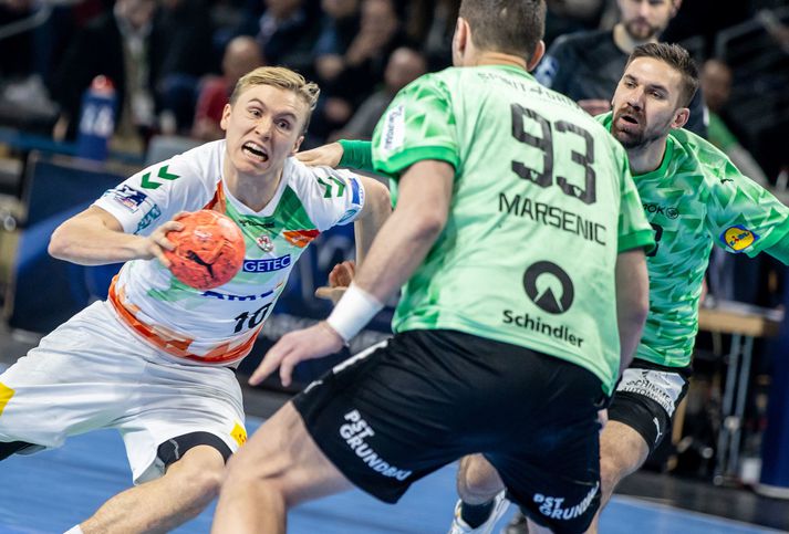 Gísli Þorgeir Kristjánsson hefur verið algjörlega frábær fyrir Magdeburg undanfarið.