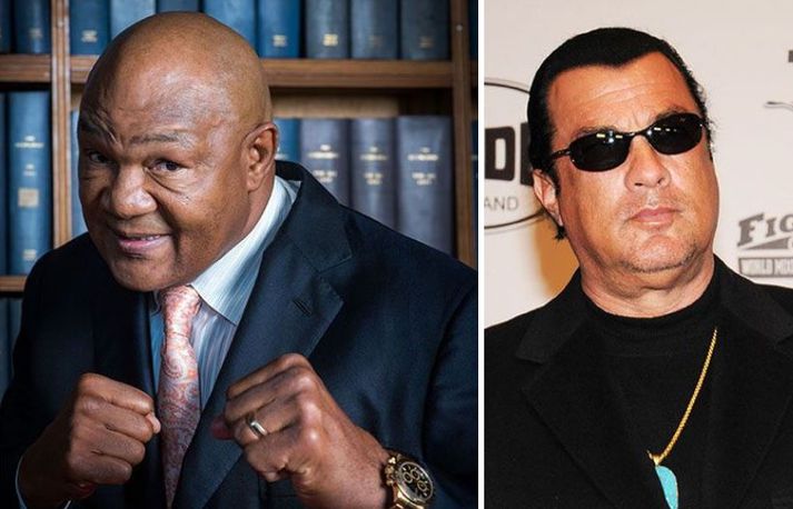 George Foreman var hrikalega öflugur hnefaleikakappi.